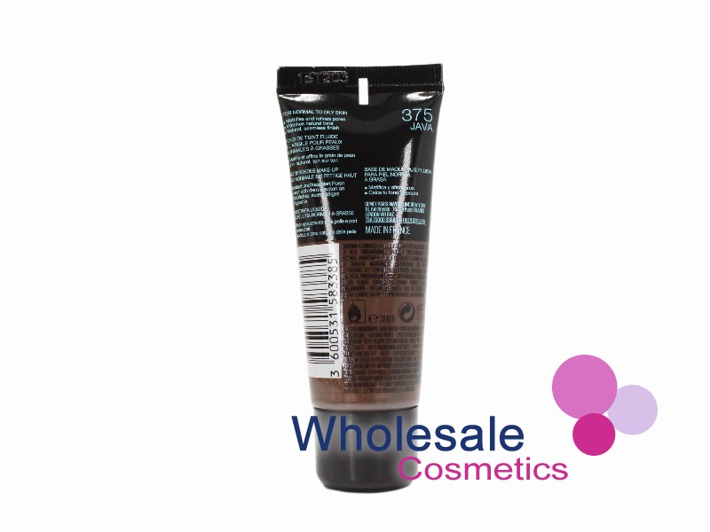 6 x Maybelline Fit Me Matte & Poreless Liquid Foundation - 375 JAVA